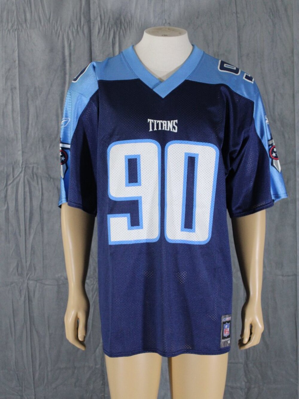 Tennessee Titans Jersey (Retro) - Jevon Kearse 90 by Reebok - Men's Medium